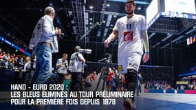Hand-Euro : Les Bleus éliminés au tour préliminaire pour la première fois depuis 1978