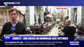 Attaque au couteau: une messe en hommage aux victimes à la Cathédrale Saint-Pierre d'Annecy