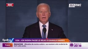 USA : Joe Biden laisse sa place à Kamala Harris avec émotion