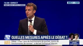 "Nous ne résoudrons pas toutes les frustrations et les insatisfactions.": Emmanuel Macron prévient que le grand débat ne pourra pas apporter toutes les solutions aux problèmes des français