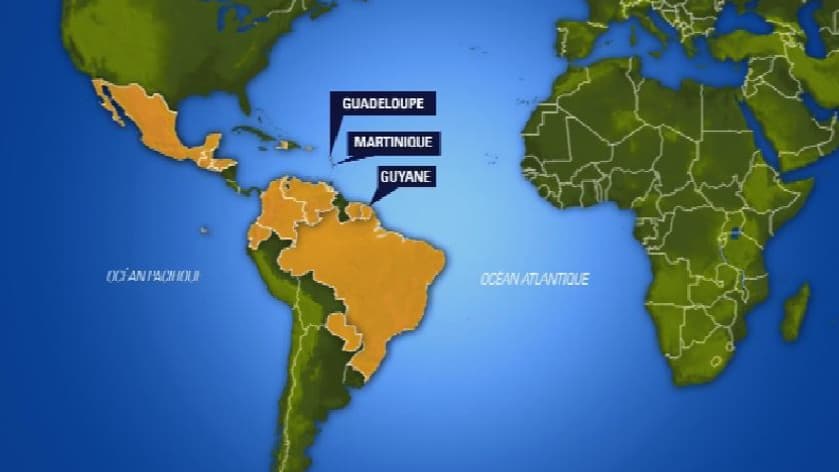 Les Antilles françaises touchées par le Zika comme une quinzaine d’États d’Amérique latine. Les Antilles françaises touchées par le Zika comme une quinzaine d’États d’Amérique latine.
