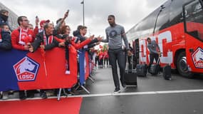 Mike Maignan à Lille le 6 octobre 2019