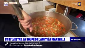 Saint-Sylvestre: la soupe de l'amitié à Marseille