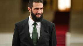 Ahmed al-Sharaa à Damas en Syrie le 16 janvier 2025.