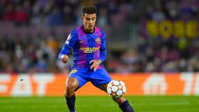 Philippe Coutinho avec le maillot du FC Barcelone