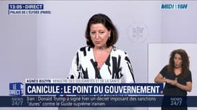 Agnès Buzyn sur la canicule: "Nous avons une vigilance accrue auprès des personnes sans domicile fixe"