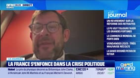 La France s'enfonce dans la crise politique