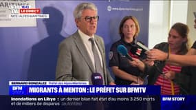 Bernard Gonzalez (préfet des Alpes-Maritimes): "Il n'y a aucune réquisition en cours pour la création d'un camp de migrants à Menton"
