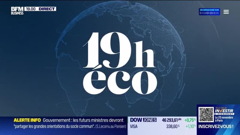Le 19h Eco - Vendredi 26 septembre