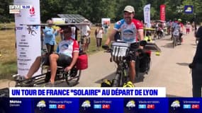 Un tour de France "solaire" au départ de Lyon 