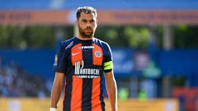 Téji Savanier avec Montpellier le 24 septembre 2023
