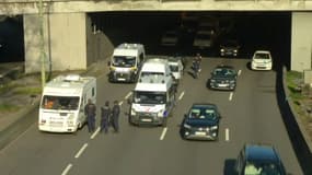 Des bouchons se sont formés en Île-de-France en raison de l'arrivée des "Convois de la liberté"