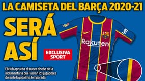 Le prochain maillot du Barça selon Sport