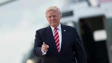 Donald Trump, le 7 octobre 2017.