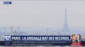 Record battu: Paris n'a connu que 4 minutes de soleil entre le 1er et le 5 janvier
