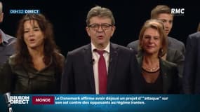 "Les balles de nos fusils, ce sont les bulletins de vote": en meeting, Mélenchon attaque et les militants apprécient