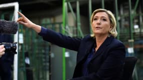 Marine Le Pen le 18 janvier 2017 à Forbach