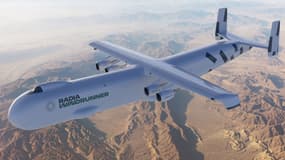 L'avion cargo Windrunner de Radia (rendu 3D)