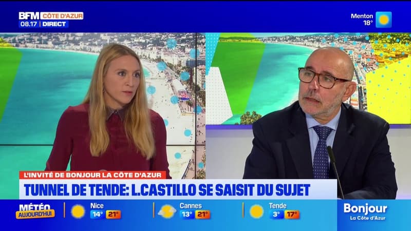 Tunnel de Tende: l'eurodéputé Laurent Castillo hâte la construction d'un second tube