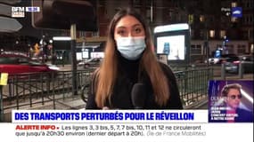 Paris: près de la moitié des lignes de métros fermées le soir du Nouvel An