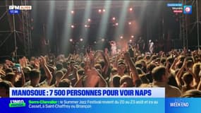 Manosque: le rappeur Naps enflamme le festival Musiks