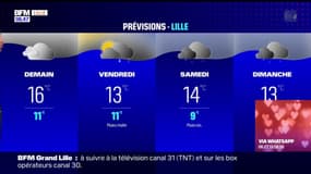 Météo: des rafales jusqu'à 60km/h accompagnées de faibles précipitations sur les Hauts-de-France
