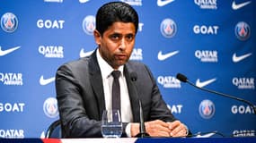 Nasser Al-Khelaïfi, président du PSG, en juillet 2022