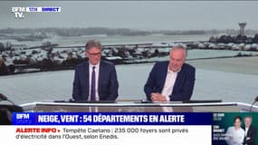Neige: 235.000 foyers essentiellement localisés dans l'Ouest étaient privés d'électricité à 16H, selon Enedis