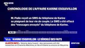 La chronologie de l'affaire Karine Esquivillon