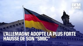  L’Allemagne adopte la plus forte hausse de son “Smic” 