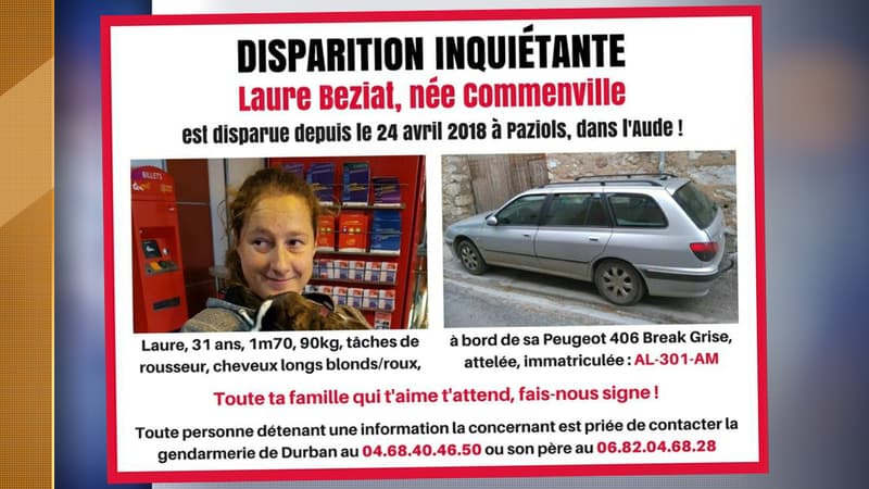 Appel à témoins après la disparition de Laure Beziat.