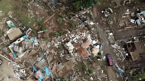 Un cyclone a causé de nombreux dégâts à Roca Sales, au Brésil, faisant au moins 41 morts, le 7 septembre 2023