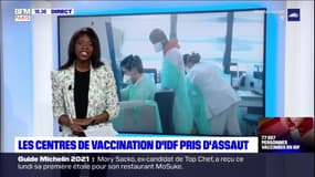 Ile-de-France: les centres de vaccination pris d'assaut 