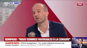 Guerre commerciale: "La France et l'UE ne font rien" pour répondre à Donald Trump, juge Manuel Bompard (LFI)