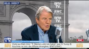 Bernard Kouchner face à Apolline de Malherbe en direct 