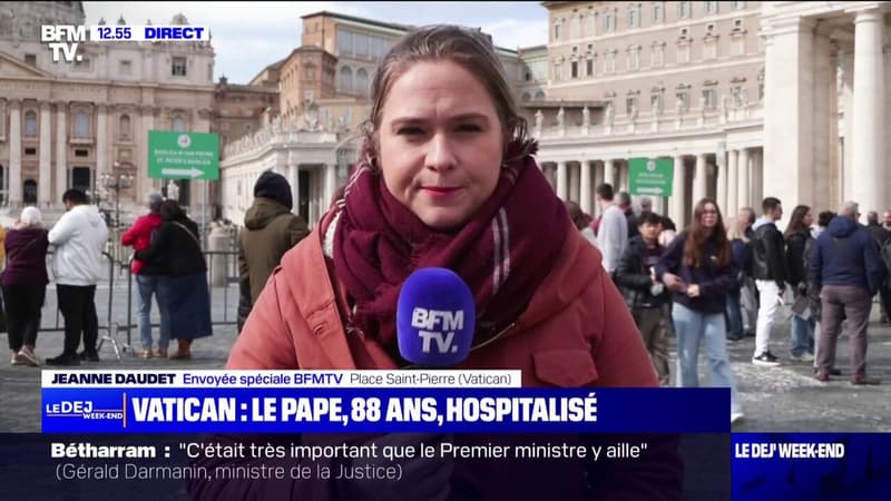 Ces fidèles chrétiens inquiets mais confiants après l'hospitalisation du pape pour une bronchite