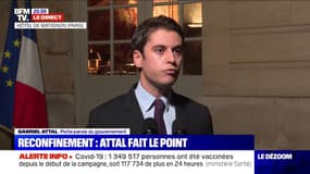 Gabriel Attal: "Le couvre-feu a probablement permis d'éviter une explosion de l'épidémie" en France
