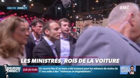 Président Magnien: les ministres, rois de la voiture !