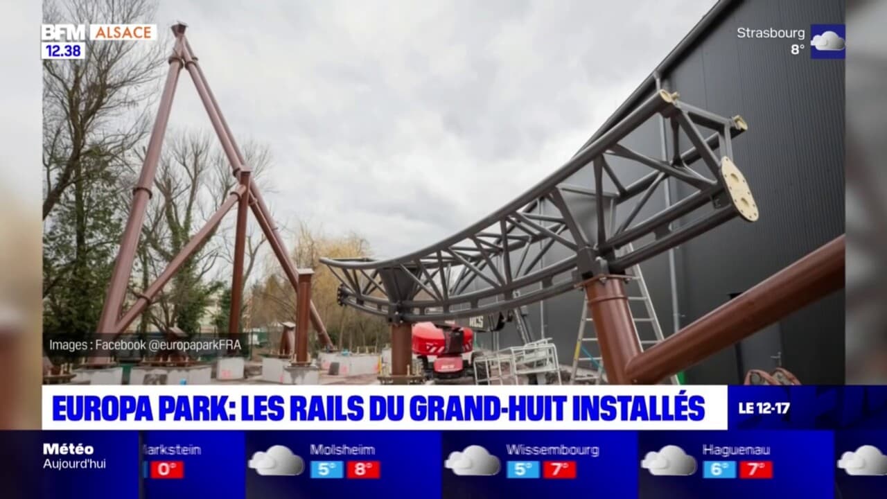 Europa Park Les Rails Du Grand Huit Install S