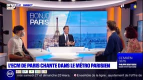 L'ECM de Paris chante dans le métro parisien