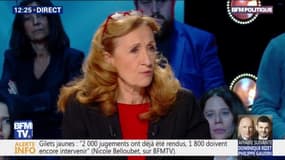 Nicole Belloubet explique que la loi justice "donnera la possibilité de porter plainte en ligne"