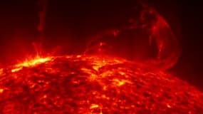 Quelques éruptions solaires observées par Solar Dynamics Observatory.