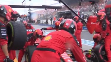 Leclerc plombé par Ferrari à cause de l'absence de pneus