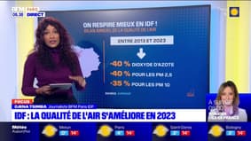 Ile-de-France: la qualité de l'air s'améliore en 2023