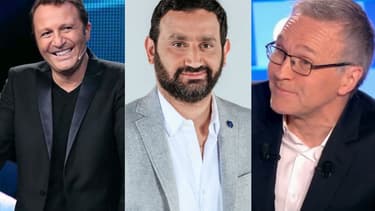 Arthur, Cyril Hanouna et Laurent Ruquier