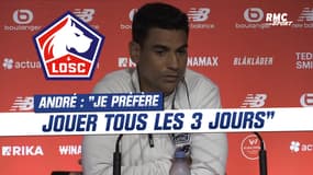 Losc : "Je préfère jouer tous les 3 jours", André apprécie le calendrier chargé