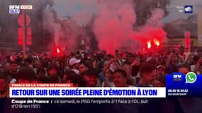 Coupe de France: une soirée pleine d'émotion à Lyon malgré la défaite des Gones face au PSG