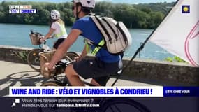 Condrieu: balade en vélo au cœur du vignoble