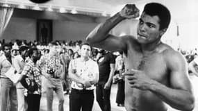 La légende du sport américain Mohamed Ali.