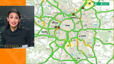 La circulation est réduite sous le tunnel d'Orly en raison d'une inondation.